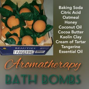 Tangerine Bath Bombs